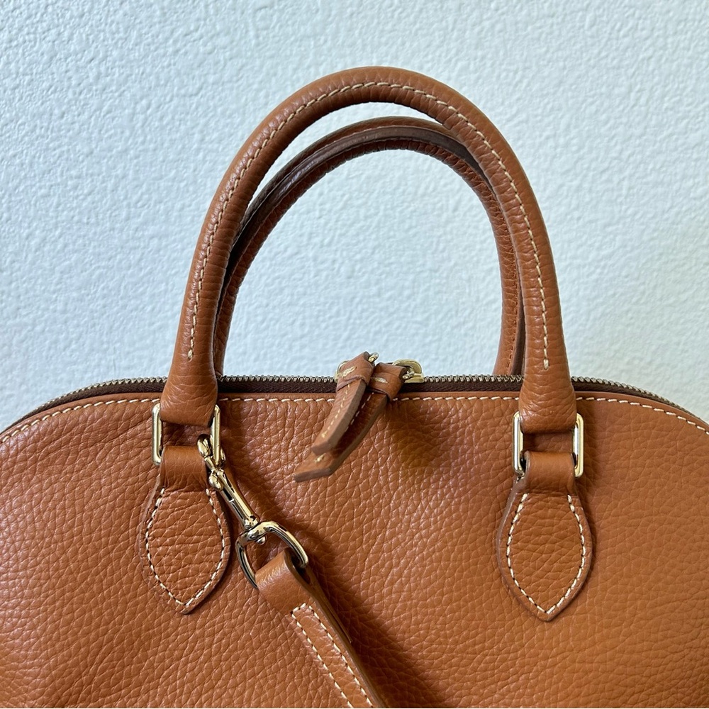 Dooney & Bourke Pebble Grain Zip Satchel - Picture 2 of 14